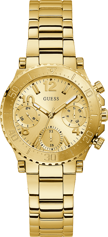 Guess Cosmic Gold Tone Watch 36mm
