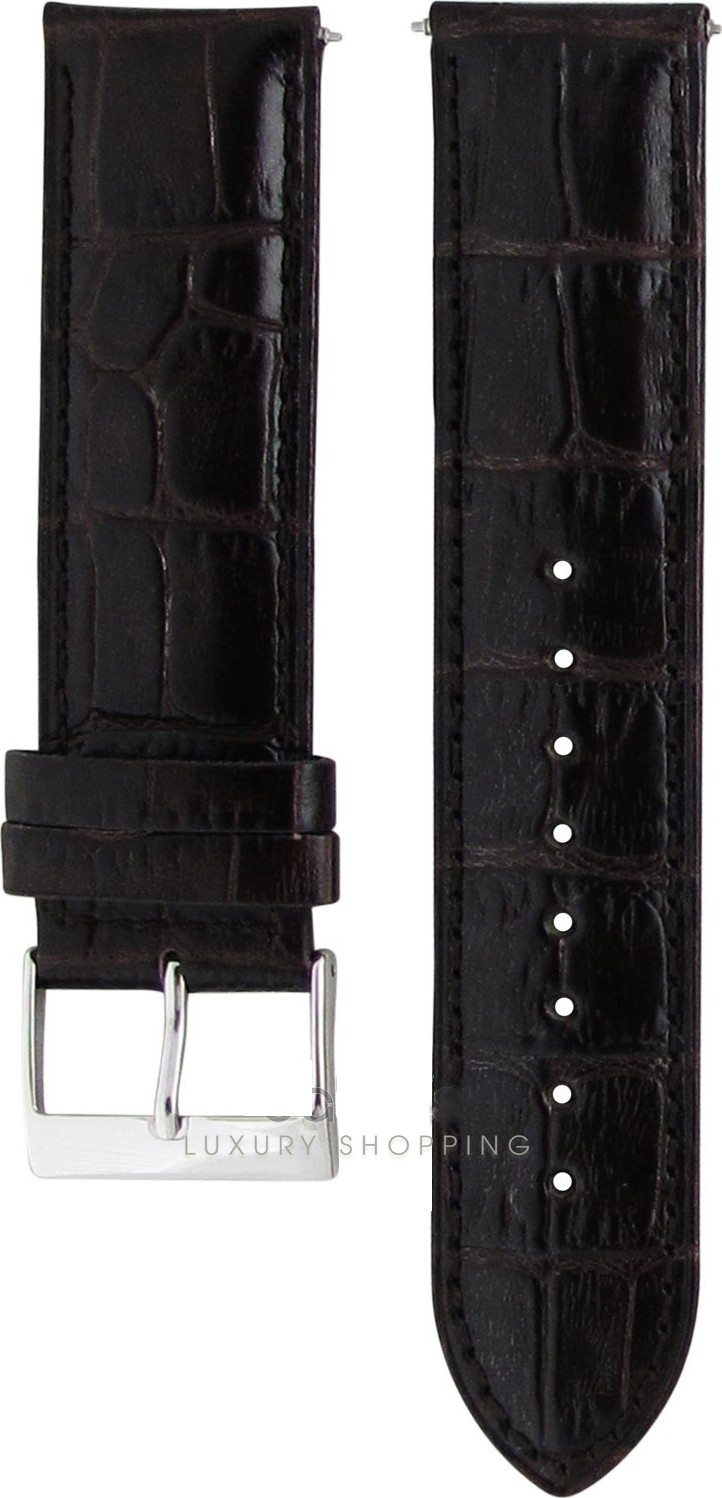 Guess Leather Brown Original Watch Strap 22mm