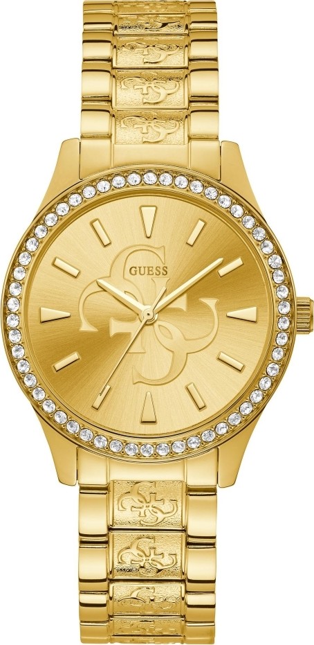 Guess Quattro G Gold Tone Watch 38mm
