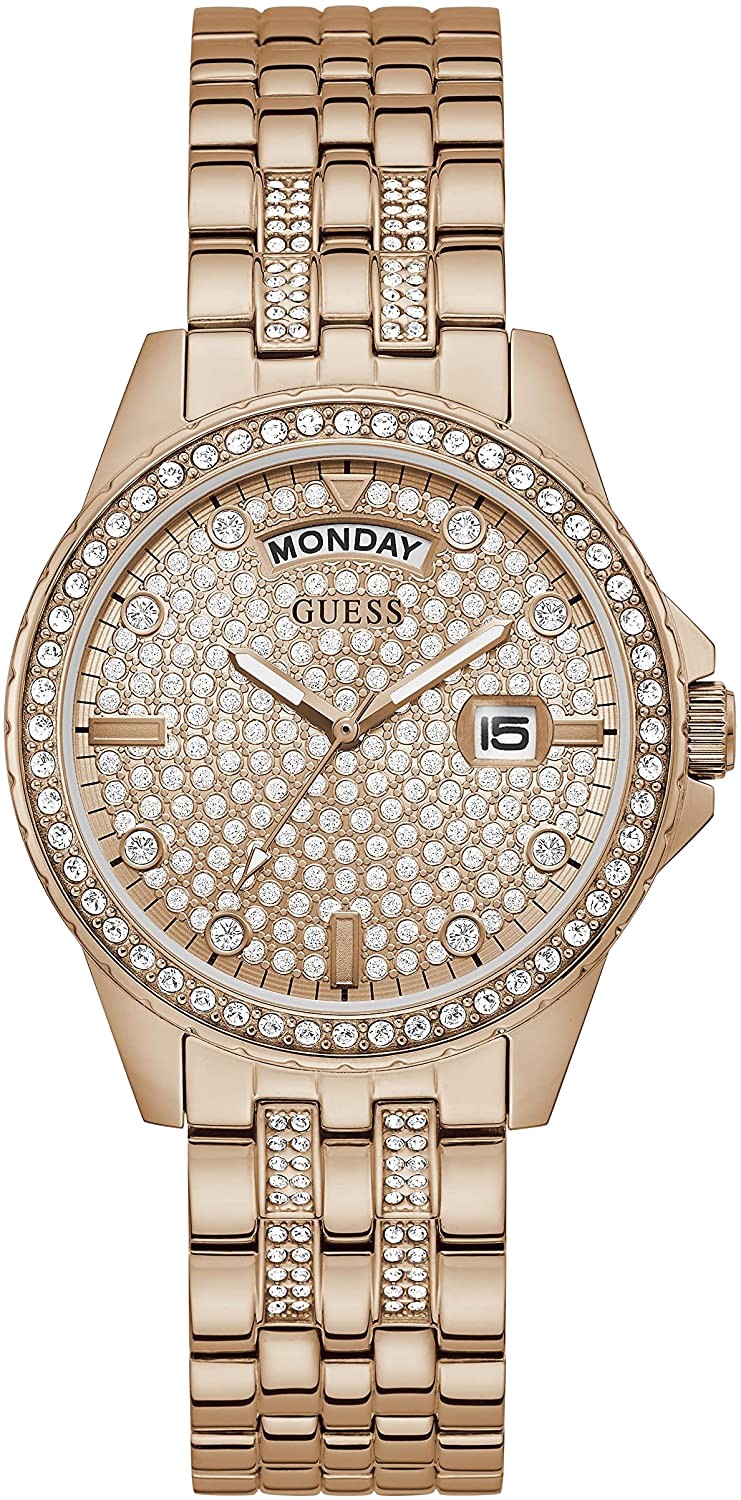 Guess Ccomet Rose Gold Tone Watch 38mm