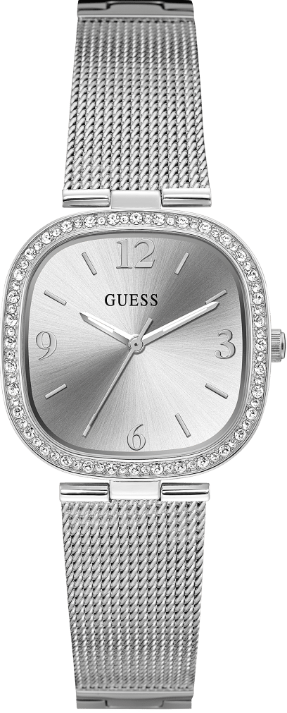 Guess Headline Silver Tone Watch 32mm