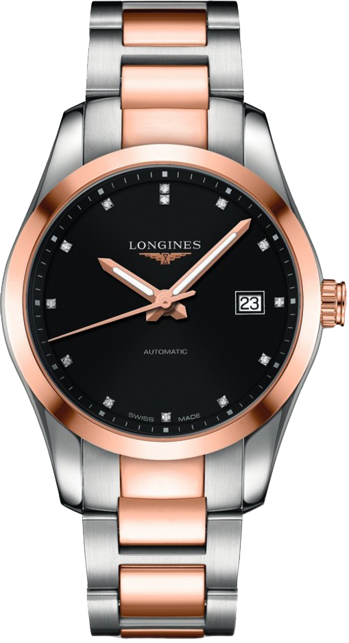 Longines Conquest L2.785.5.58.7 Diamond Watch 40mm