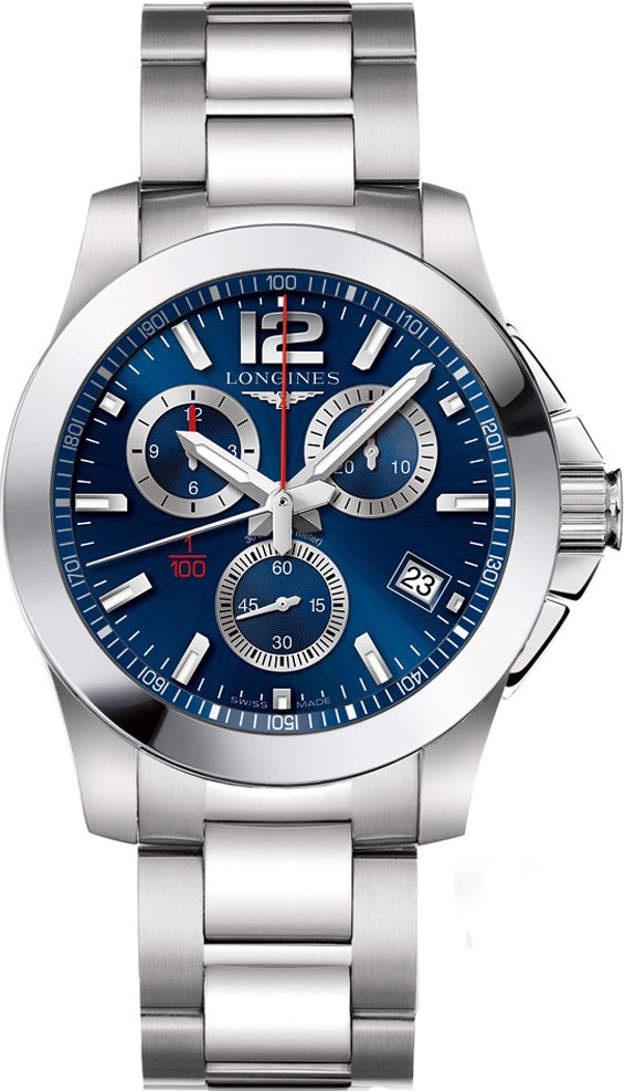 LONGINES Conquest L3.700.4.96.6 Watch 41mm
