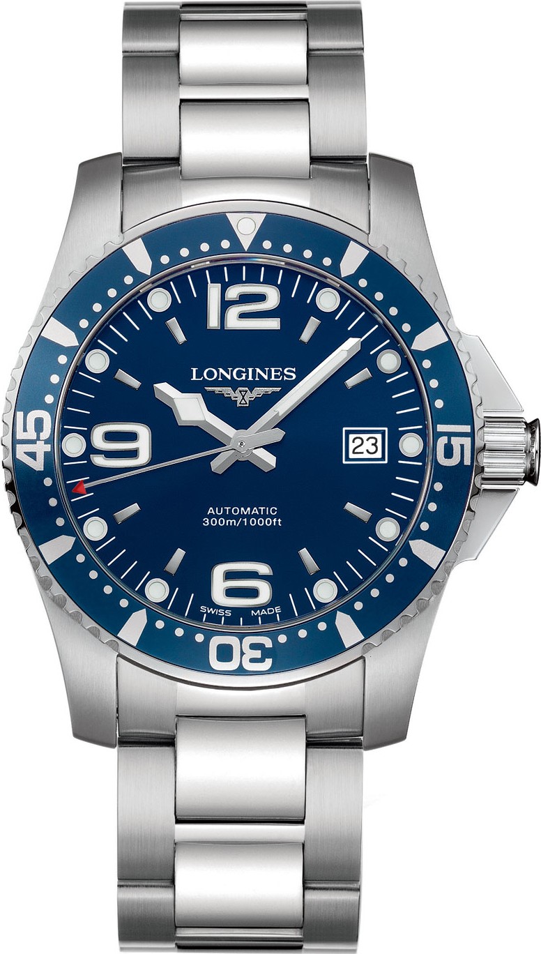 Longines Hydro Conquest L3.642.4.96.6 Watch 41mm