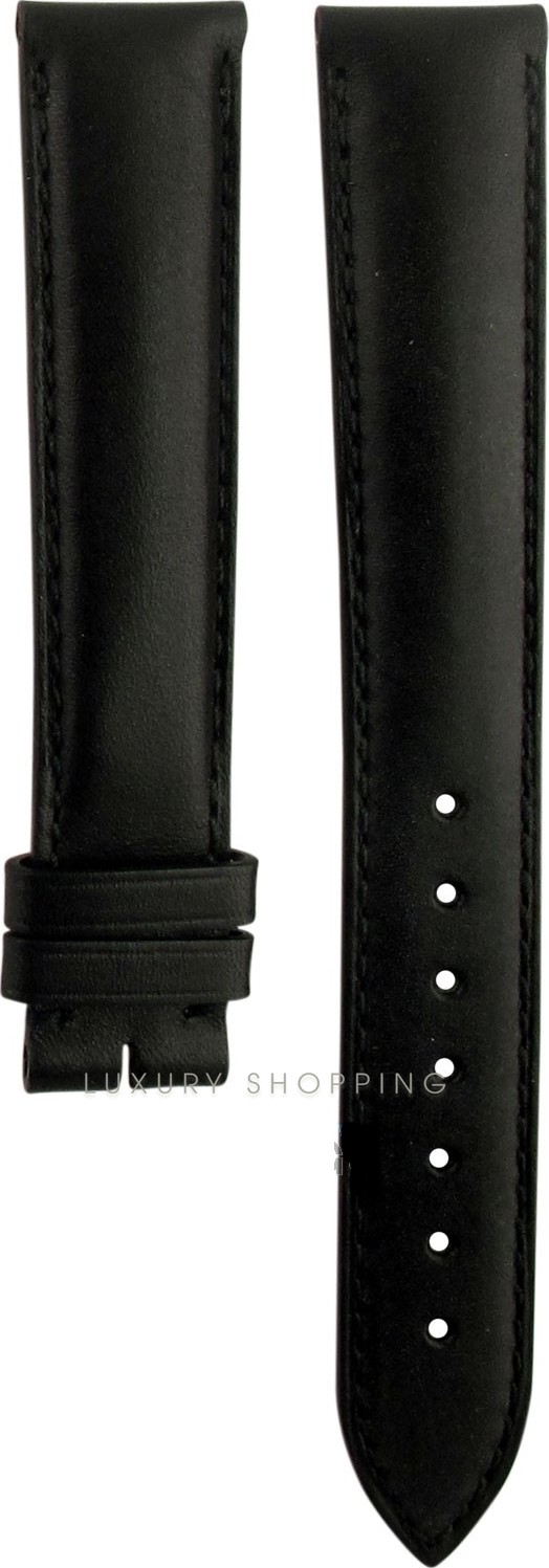 Longines Leather Black Original Watch Strap 18/16