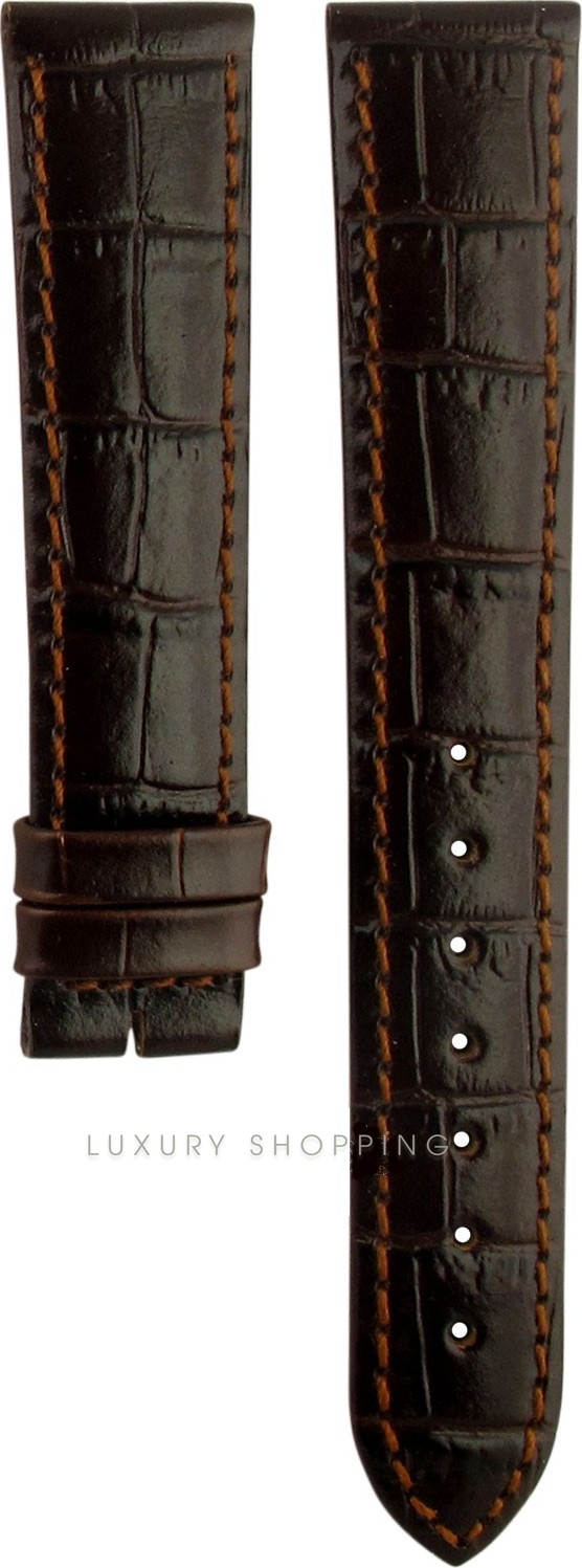 Longines Leather Brown Original Watch Strap 18/16