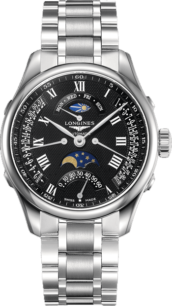 Longines Master L2.738.4.51.6 Moonphase Watch 41mm