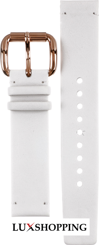 Marc By Marc Jacobs Straps Blade White leather strap 18mm
