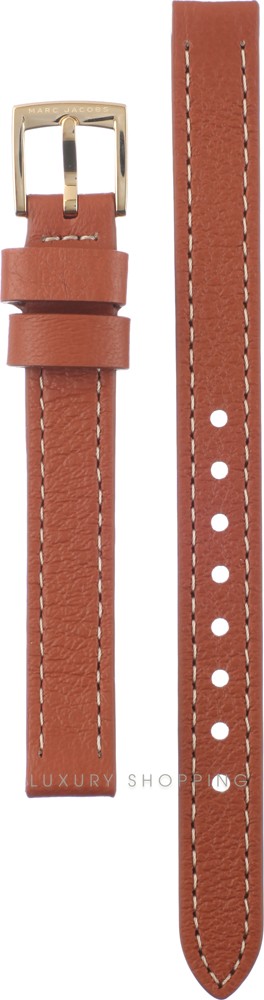 Marc Jacobs Henry Brown Leather Strap 10mm
