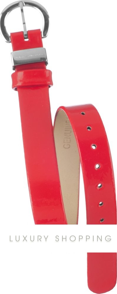 Marc Jacobs Jerrie Red Leather Strap 10mm