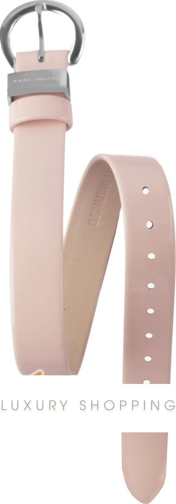 Marc Jacobs Tootsie Pink Leather Strap 10mm