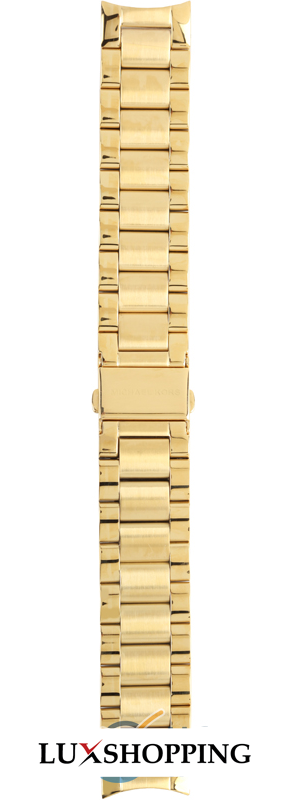 Michael Kors Straps Runway gold coated stainless steel 