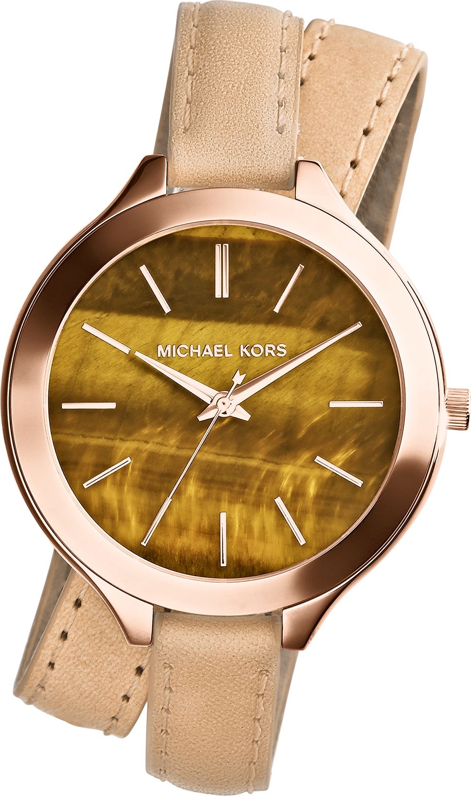 Michael Kors Slimway Brown Women Watch 42mm