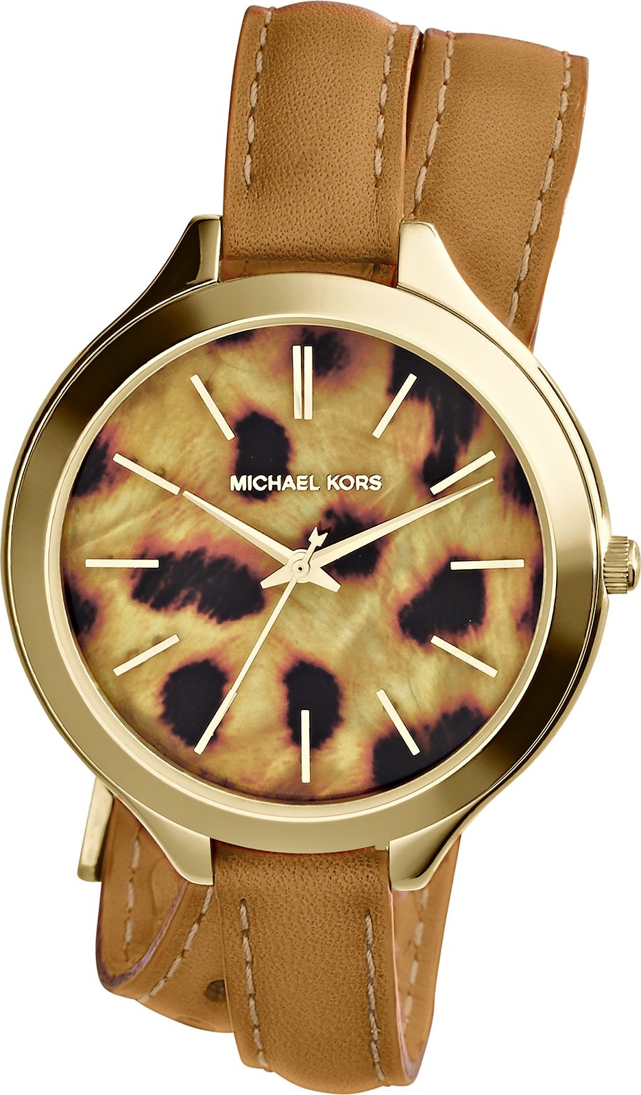 Michael Kors Slim Runway Cheetah Watch 42mm