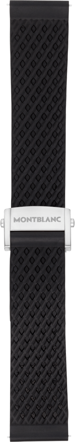 Montblanc Summit 2 Black Rubber 22mm