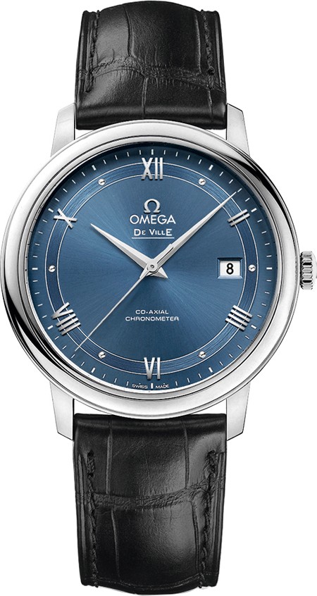 OMEGA 424.13.40.20.03.002 De Ville Prestige Watch 39.5mm