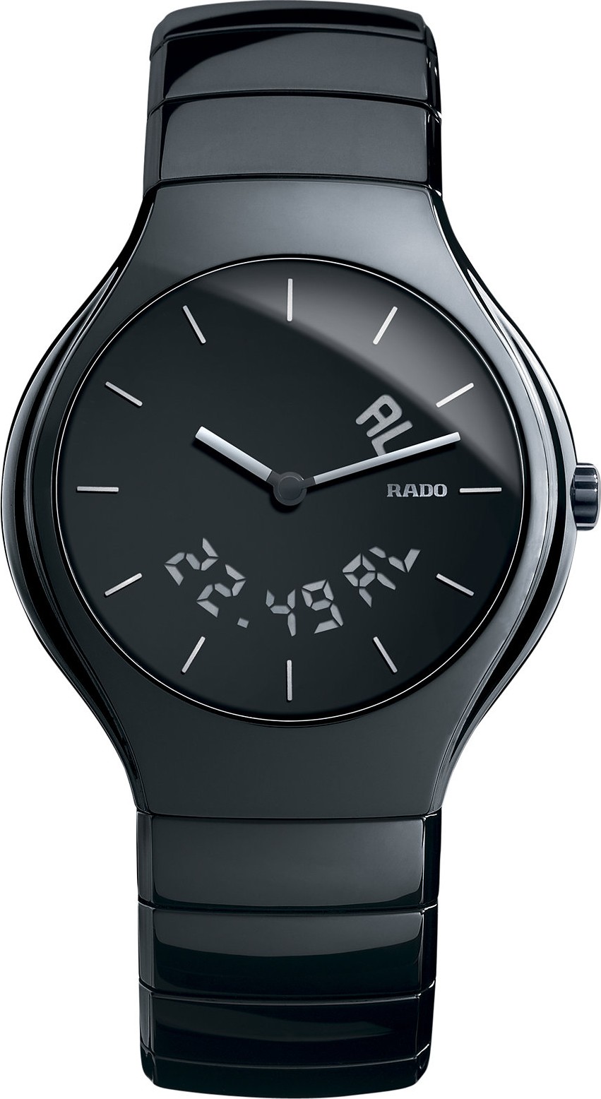 Rado True Multifunction Swiss Ceramic Watch 40mm 