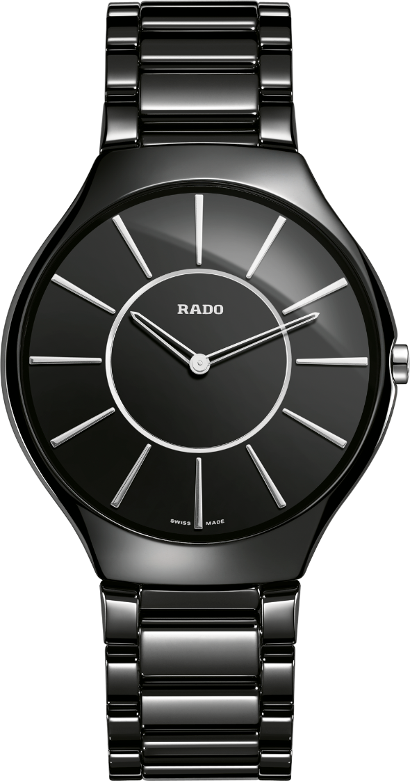 Rado True Thinline Ceramic Watch 39mm