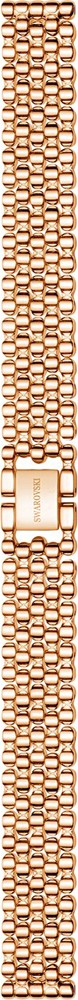 Swarovski Crystalline Oval Rose Gold Stainless 12