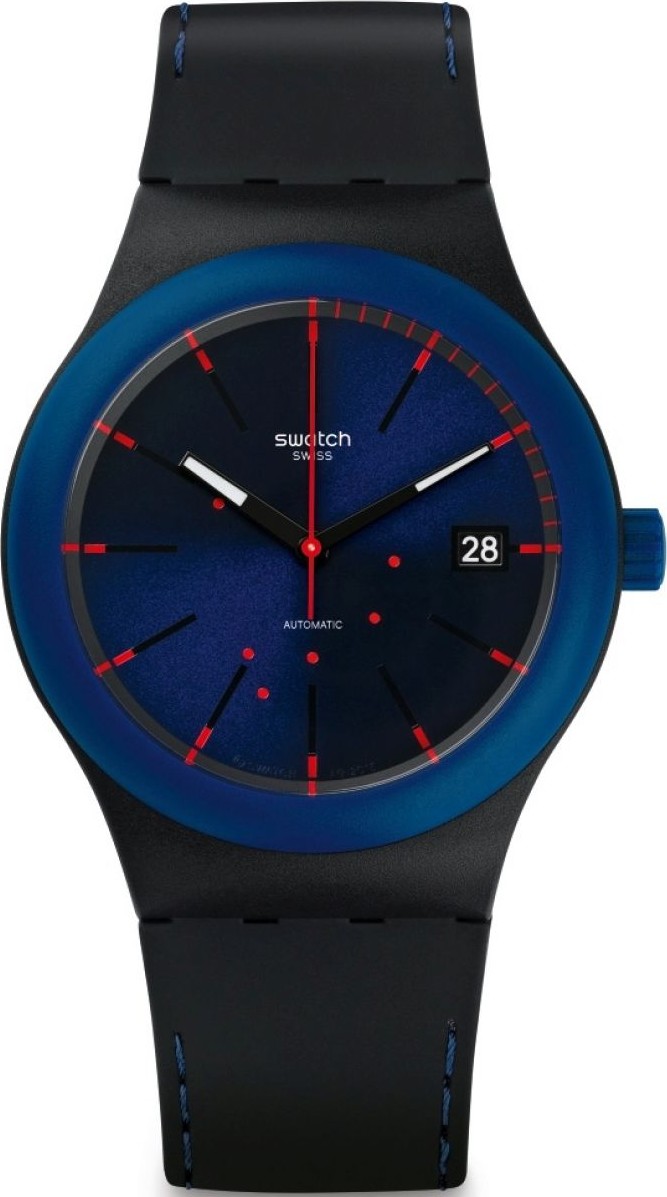 Swatch Sistem 51 Sistem Notte Unisex Watch 42mm