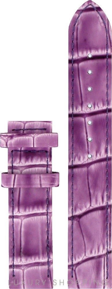 Tissot Lady Heart Purple Leather Strap 16mm