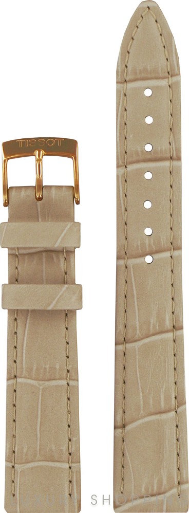 Tissot PR 100 Beige Leather Strap 16/14mm