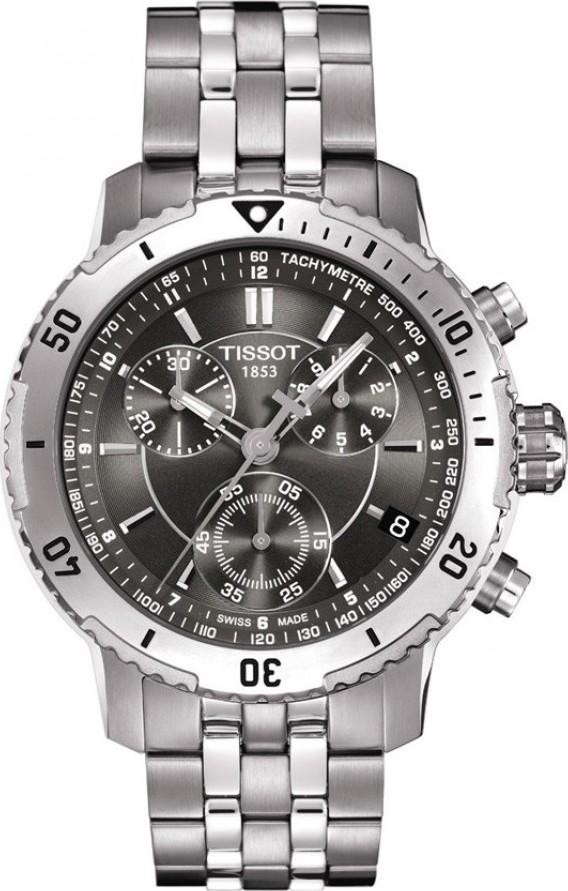 TISSOT PRS 200 T067.417.11.051.01 Black Watch 42mm 