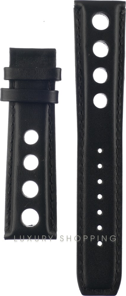 Tissot PRS 516 Black Leather Strap 20/18mm