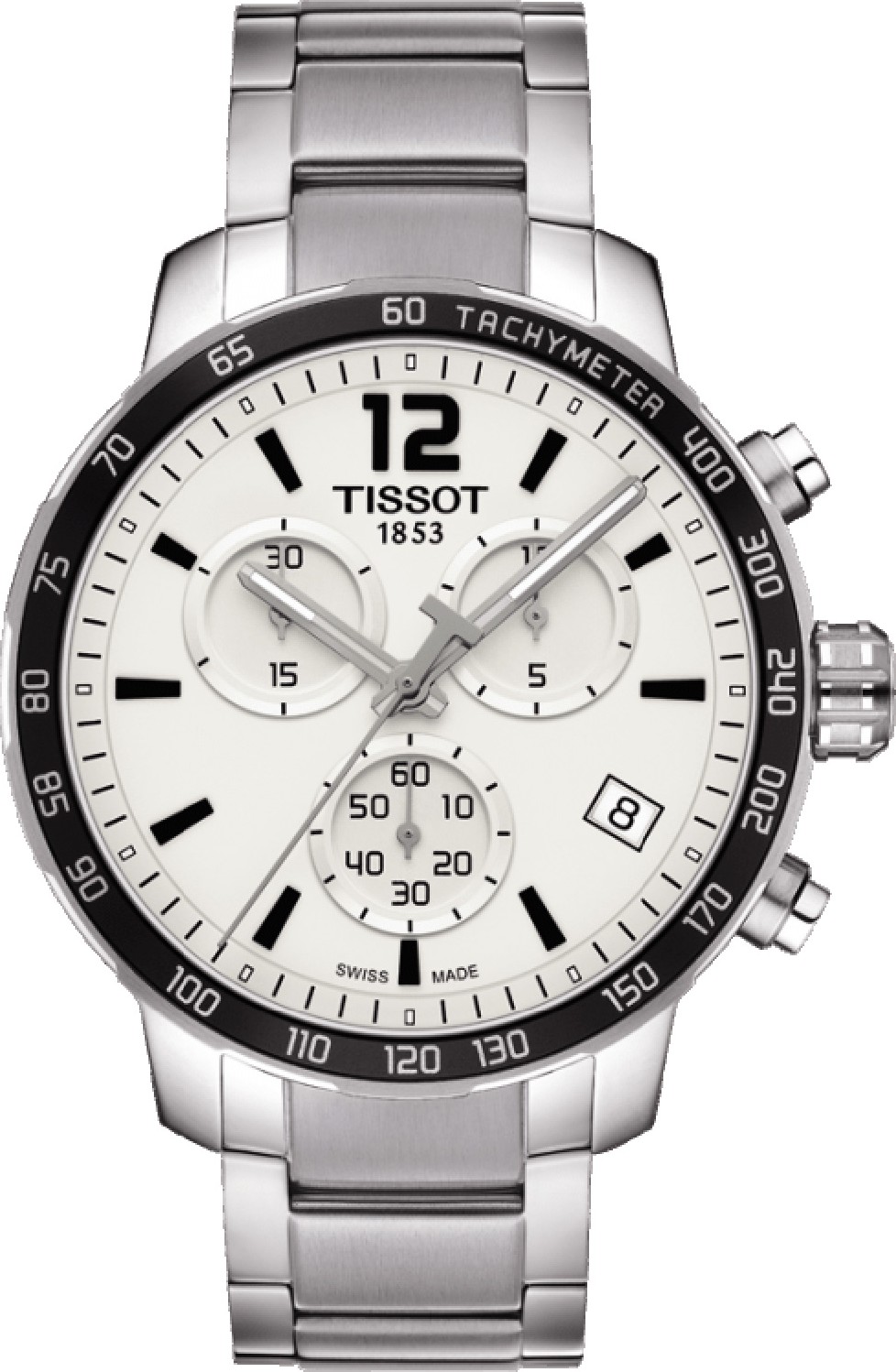 TISSOT Quickster T095.417.11.037.00 Silver Watch 42mm