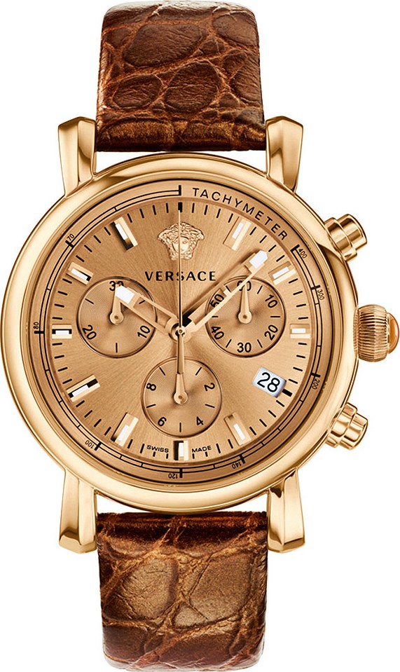 Versace Day Glam Gold-Tone Watch 38mm
