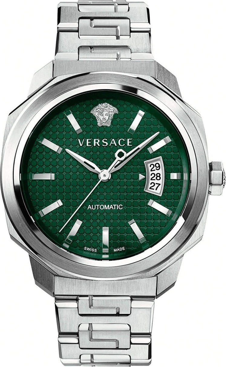 Versace Dylos Automatic Green Dial Watch 42mm