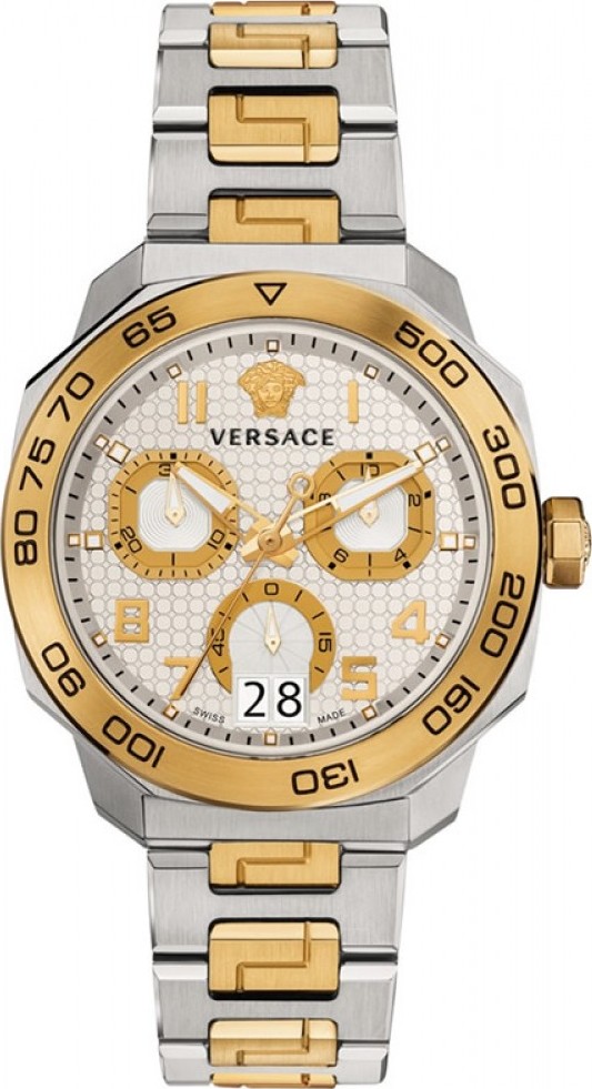 VERSACE Dylos Chronograph Watch 44mm
