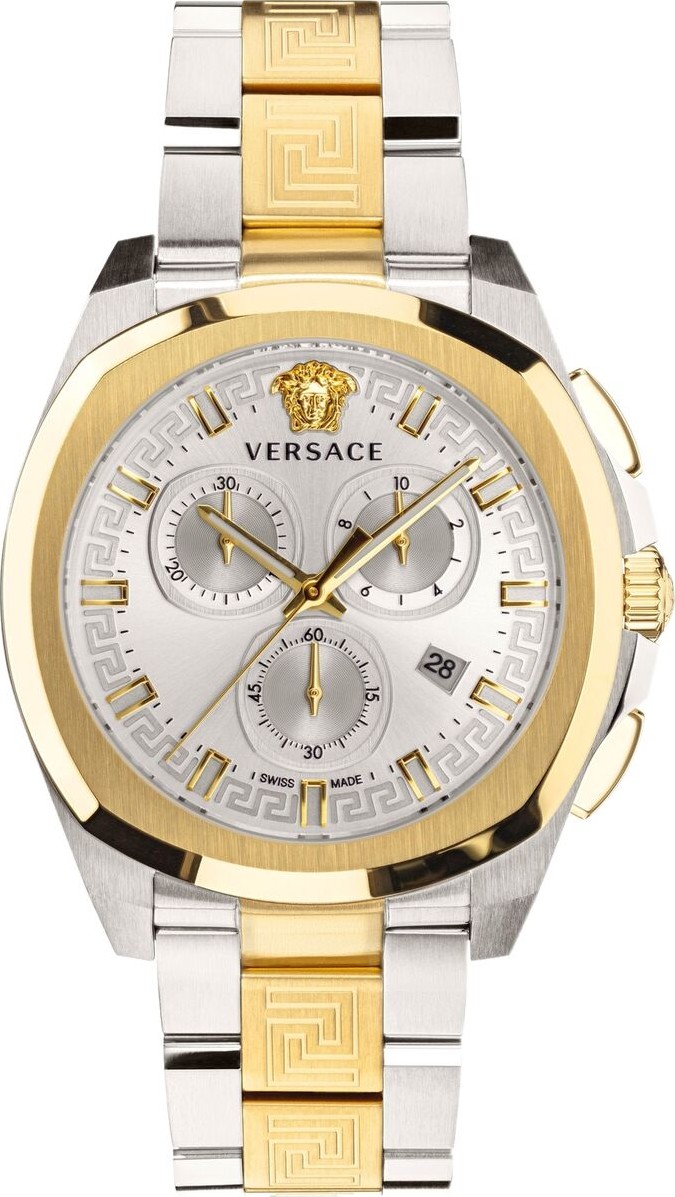 Versace Geo Chronograph Watch 43mm