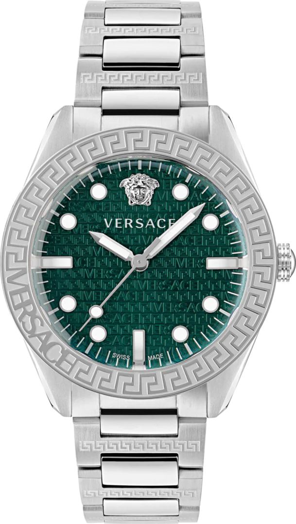 Versace Greca Dome Green Watch 42mm