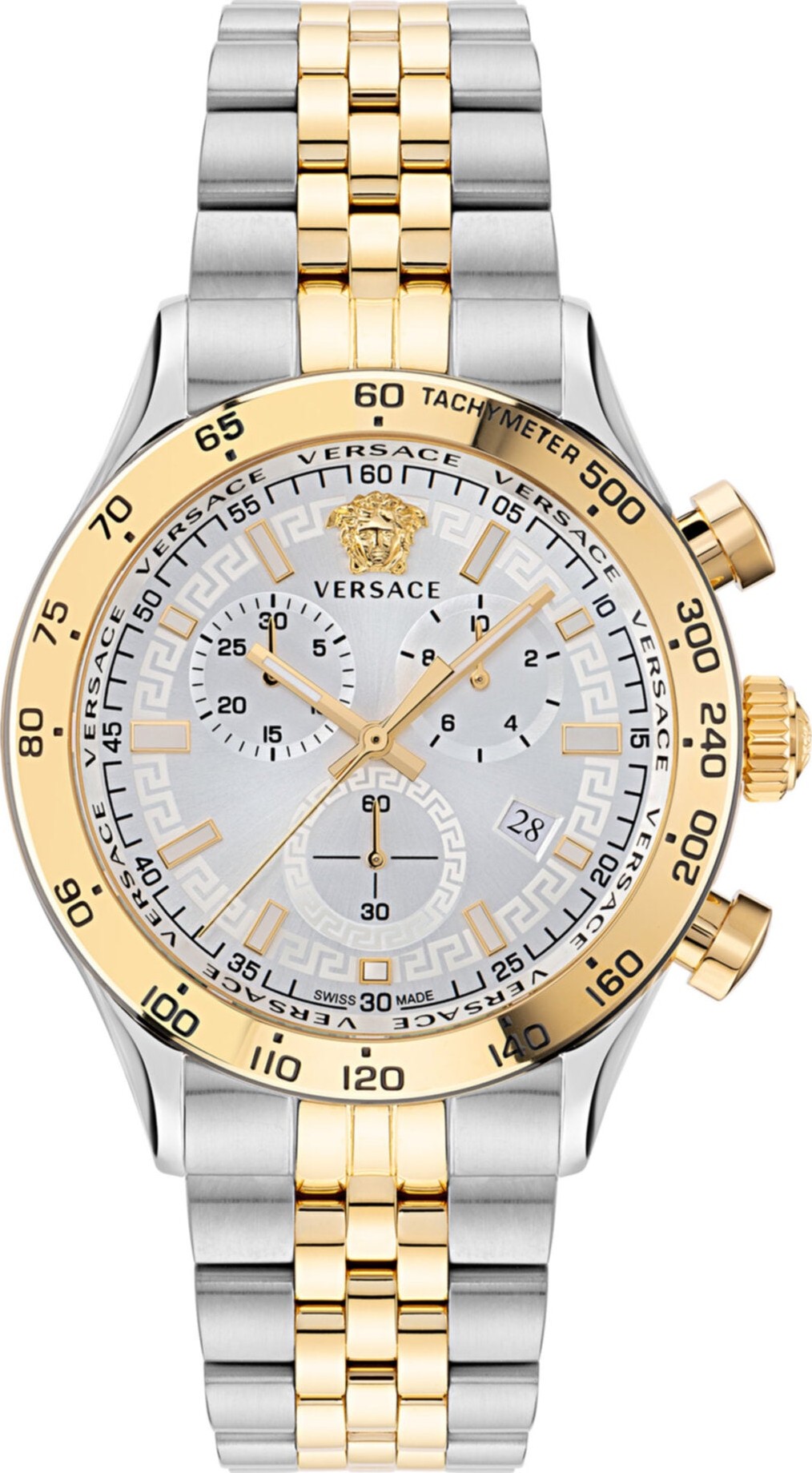 Versace Hellenyium Chrono Watch 44mm