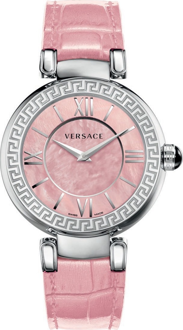 Versace Leda Pink MOP Women's Watch 38mm