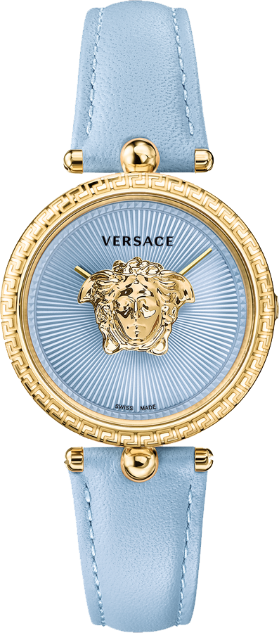 Versace Palazzo Empire Blue Watch 34mm