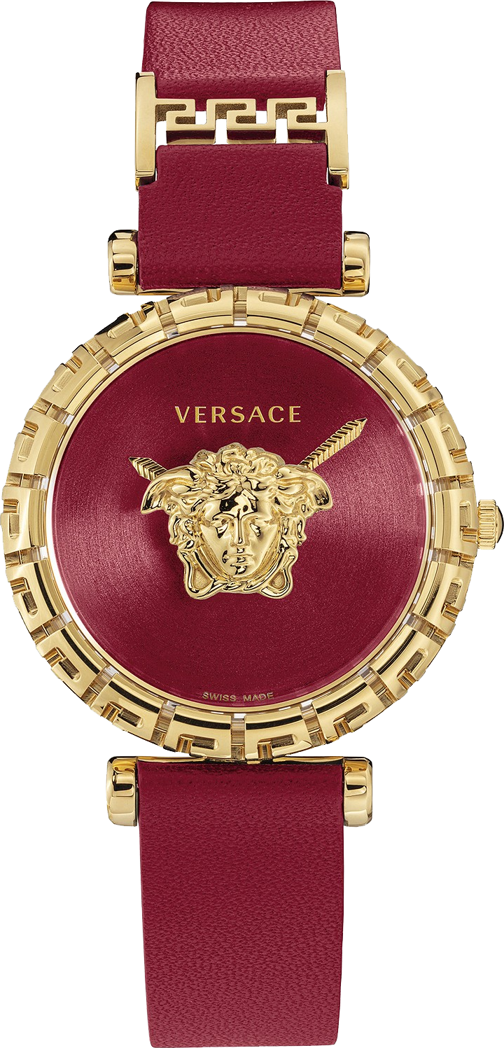 Versace Palazzo Empire Greca Red Watch 37mm 