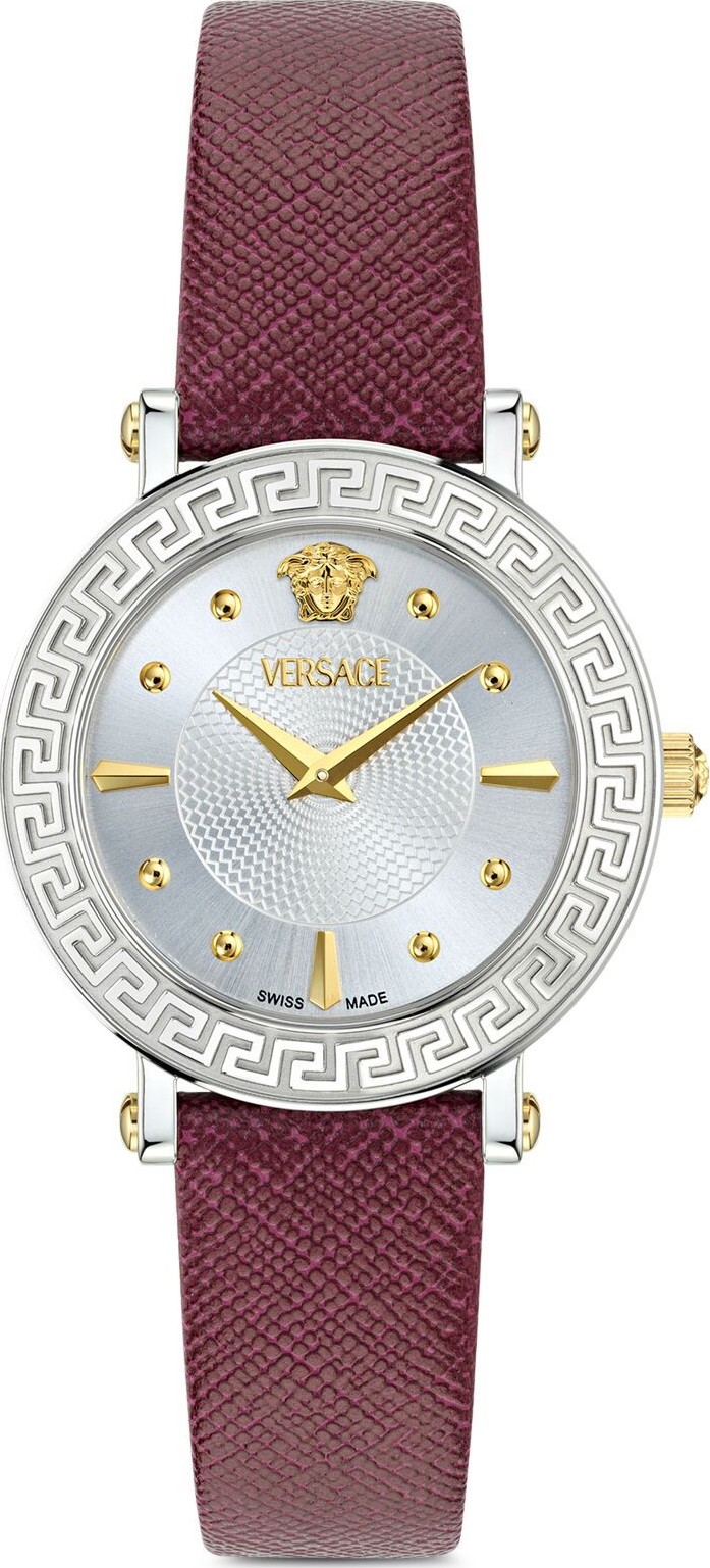 Versace Ronda Red Tone Watch 35mm