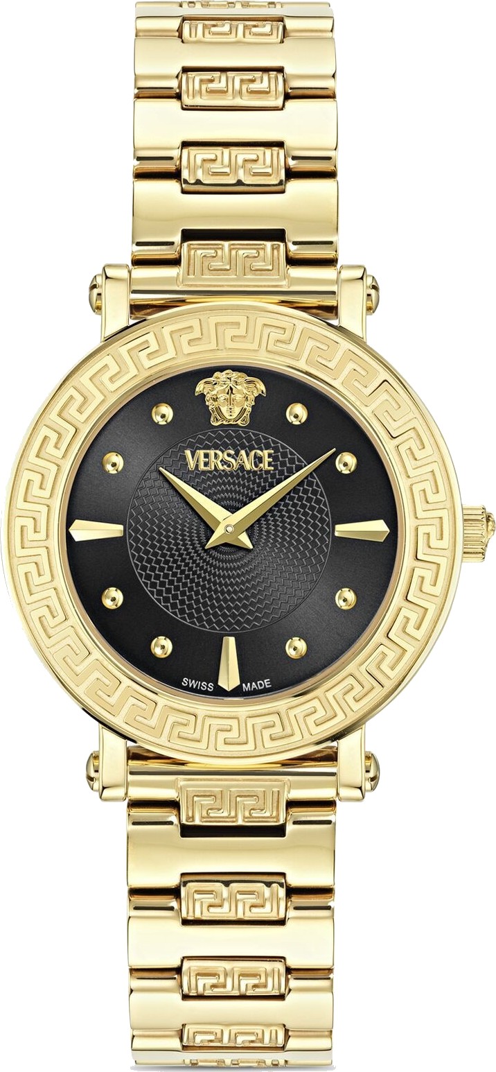 Versace Ronda Gold Tone Watch 35mm