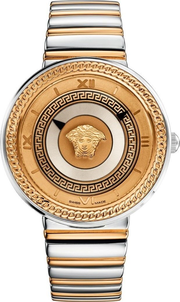 VERSACE V-METAL ICON WATCH 40MM