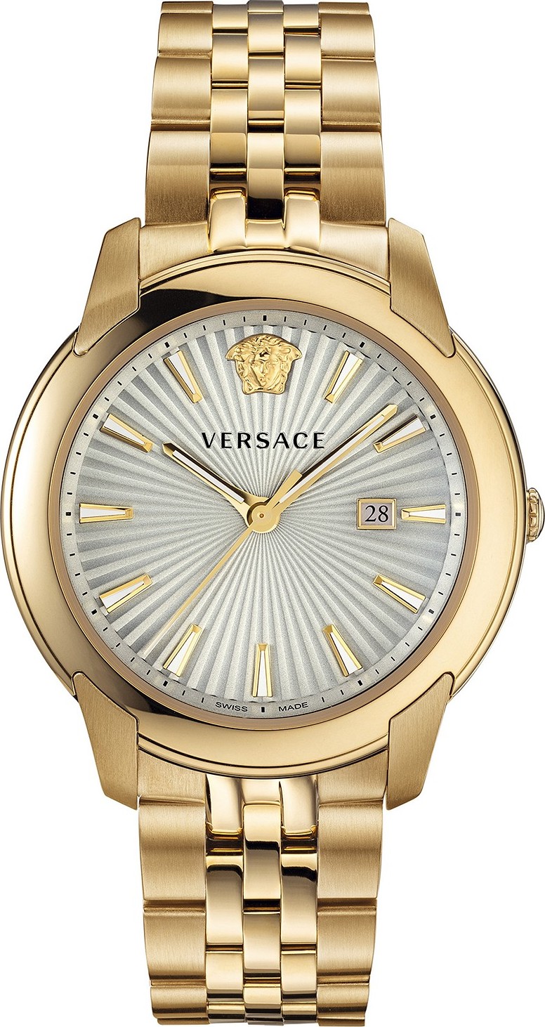 Versace V-Urban Gold-Tone Swiss Watch 42mm