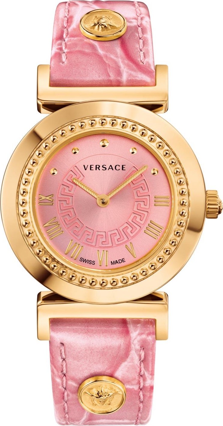 Versace Vanity Analog Pink Watch 35mm