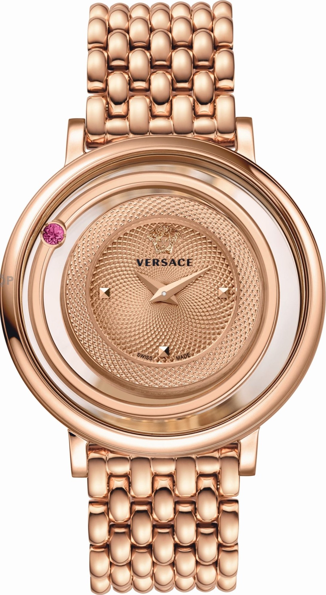 Versace Venus Rose Gold Ion-Plated Watch 39mm