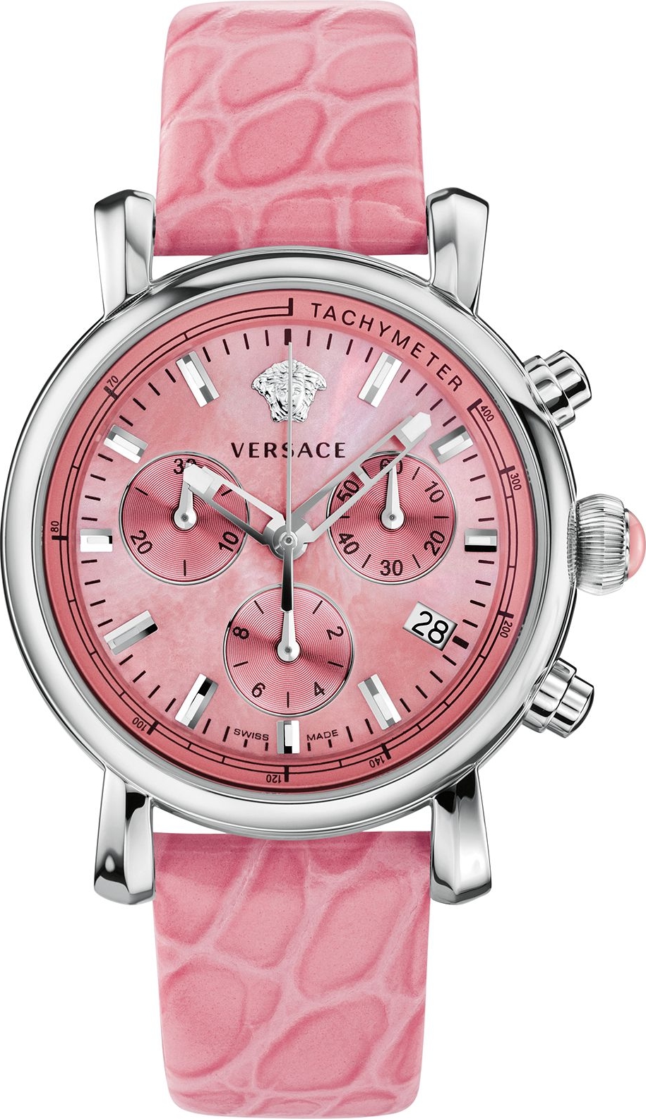 Versace Day Glam Swiss Chrono Watch 38mm 