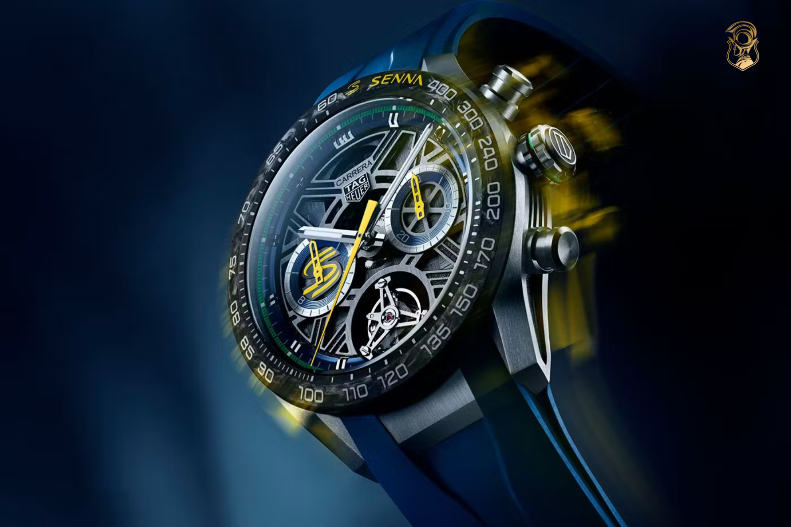 TAG Heuer Carrera Chronograph Tourbillon x Senna