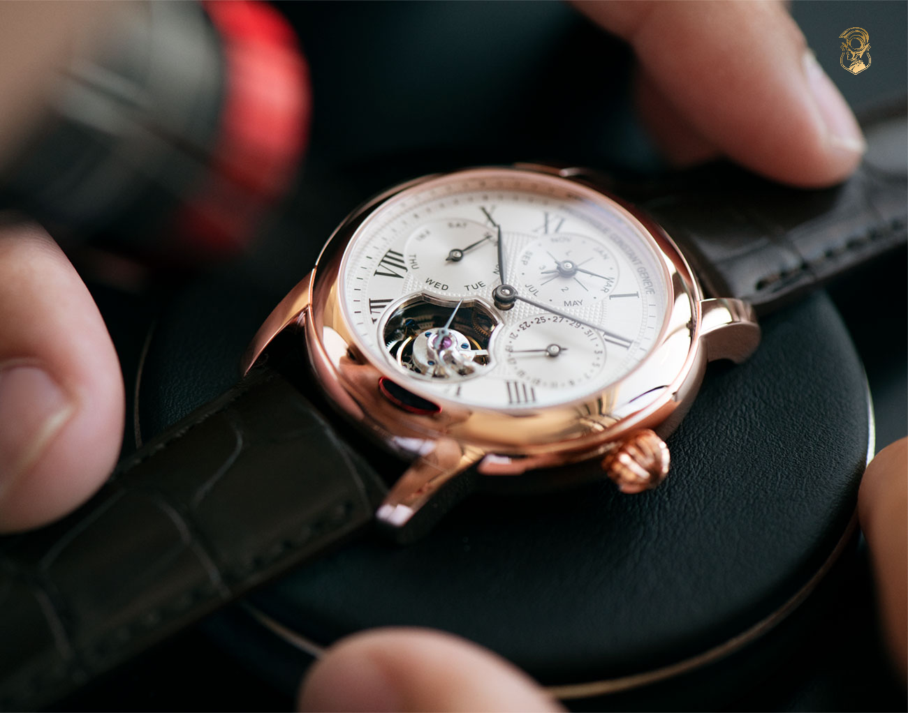 đồng hồ Perpetual Calendar Tourbillon Manufacture FC-975S4H9 